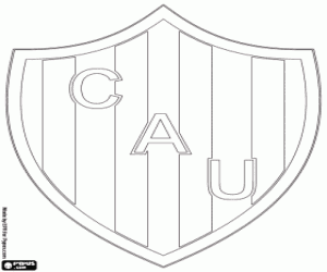 Colorear Emblema de la Unión de Santa Fe