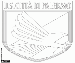 Colorear Emblema de US Palermo