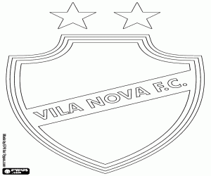 Colorear Emblema de Vila Nova FC