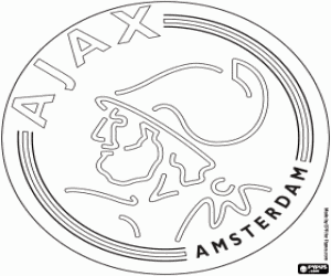 Colorear Emblema del Ajax