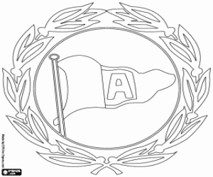 Colorear Emblema del Arminia Bielefeld