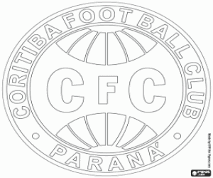 Colorear Emblema del Coritiba FC