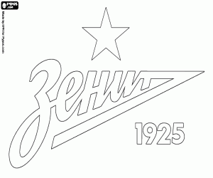 Colorear Emblema del FC Zenit