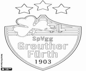 Colorear Emblema del Greuther Fürth