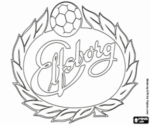 Colorear Emblema del IF Elfsborg