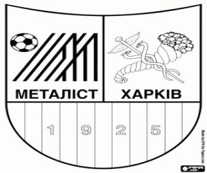 Colorear Emblema del Metalist Kharkiv