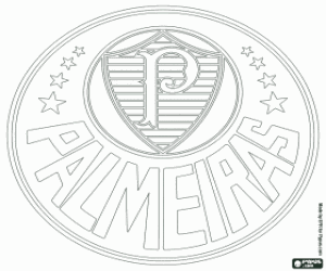 Colorear Emblema del Palmeiras