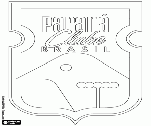 Colorear Emblema del Paraná Clube