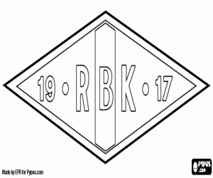 Colorear Emblema del Rosenborg BK