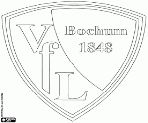 Colorear Emblema del VfL Bochum