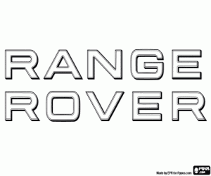 Colorear Emblema Range Rover