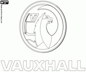 Colorear Emblema Vauxhall Motors