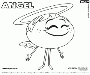Colorear El emoji Ángel