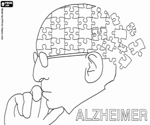 Colorear La enfermedad de Alzheimer 