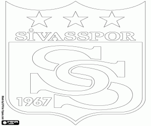 Colorear Escudo de Sivasspor