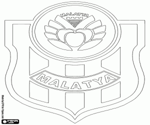 Colorear Escudo de Yeni Malatyaspor