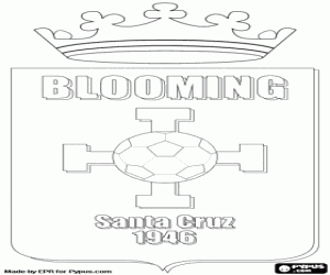 Colorear Escudo del Club Blooming