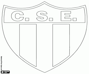 Colorear Escudo del CS Estudiantes