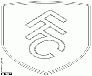 Colorear Escudo del Fulham FC