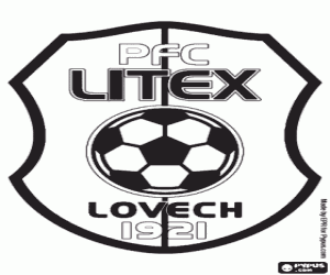 Colorear Escudo del Litex Lovech