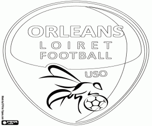 Colorear Escudo del US Orleans