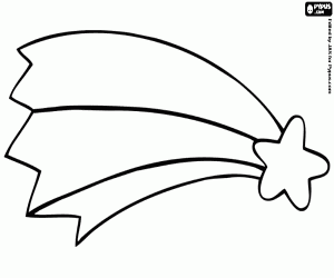 Colorear Estrella, un adorno del pesebre