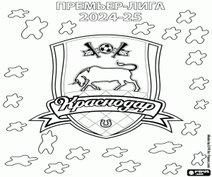 Colorear FC Krasnodar, Liga Premier 24-25