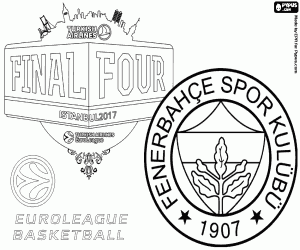Colorear Fenerbahçe, campeón EuroLeague 2017