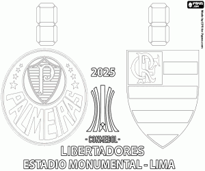 Colorear Final Copa Libertadores 2025