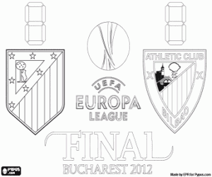 Colorear Final de Europa League 2011-2012