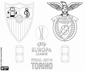 Colorear Final de Europa League 2013-2014