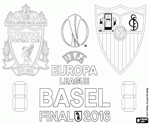 Colorear Final de Europa League 2015-2016