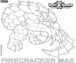 Colorear Firecracker Max, Invizimals LOD
