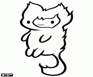 Colorear Flambo de Hora de aventuras