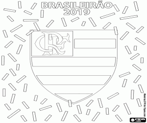 Colorear Flamengo, Brasileirao 2019
