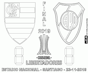 Colorear Flamengo-River Libertadores 2019