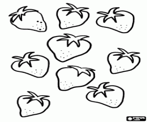 Colorear Fresas