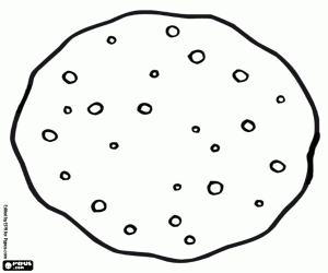 Colorear Galleta de chocolate, cookie