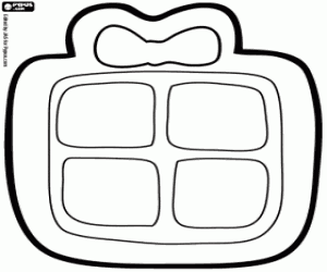 Colorear Galleta como un regalo de Navidad