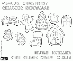 Colorear Galletas de Navidad en NL y TR