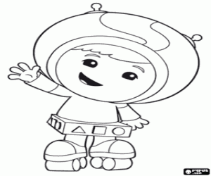 Colorear Geo de Equipo Umizoomi