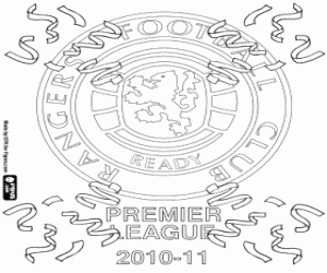 Colorear Glasgow Rangers, campeón 2010-11