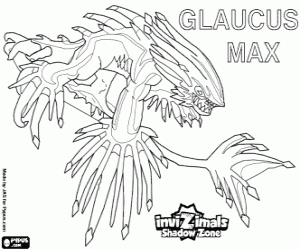 Colorear Glaucus Max, Invizimals LOD