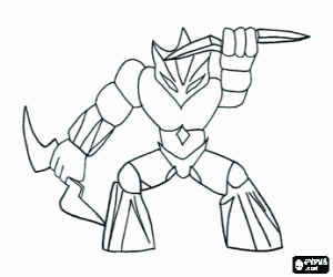 Colorear Un Gormiti, L'electricante