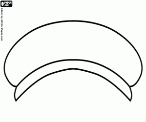 Colorear Gorro de dormir de la abuelita