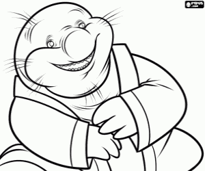 Colorear El gusano Nim Galuu de Epic