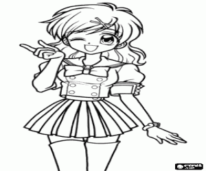 Colorear Hanon en su forma humana