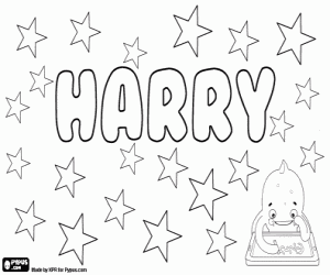 Colorear Harry, forma abreviada