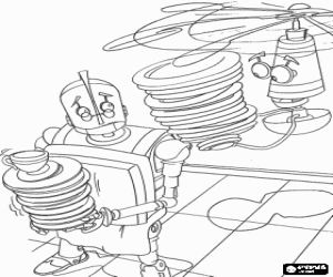 Colorear Herb Hojalata en la cocina