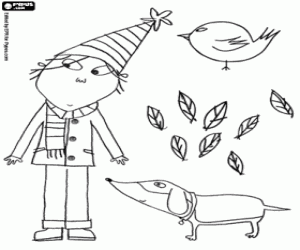 Colorear El hermano de Lola es Charlie